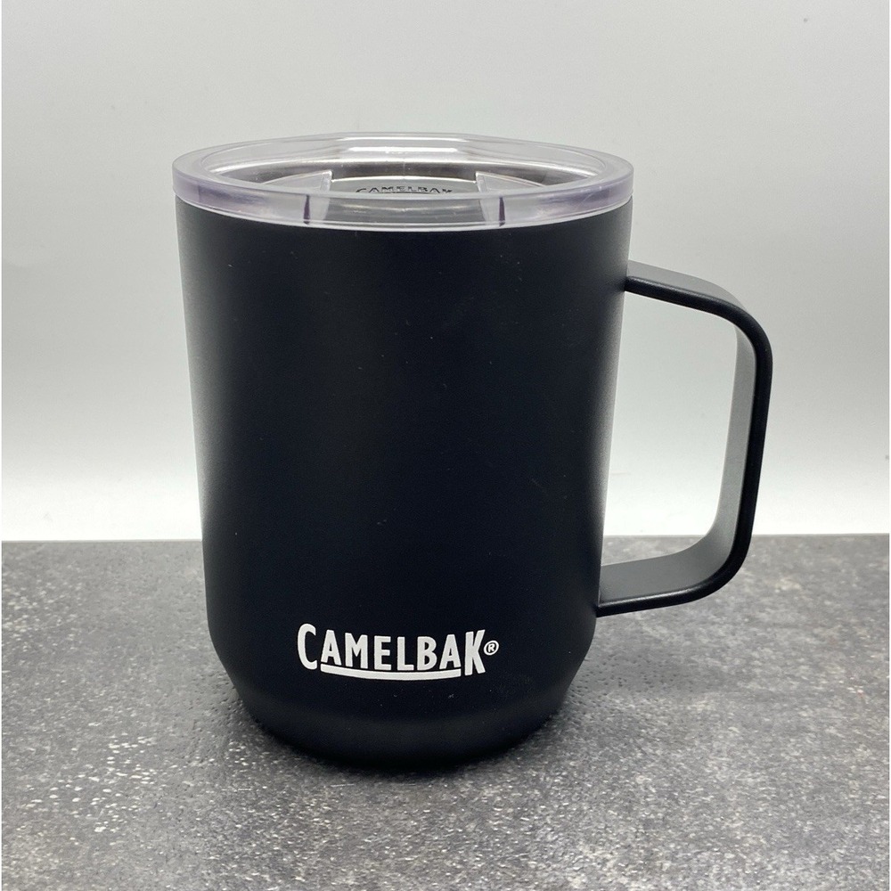 Camelbak Horizon Black Stainless Steel Insulated 12oz Camp Mug Whitefish Montana